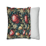 South African Protea Spun Polyester Pillowcase