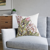 South African Protea Square Pillow