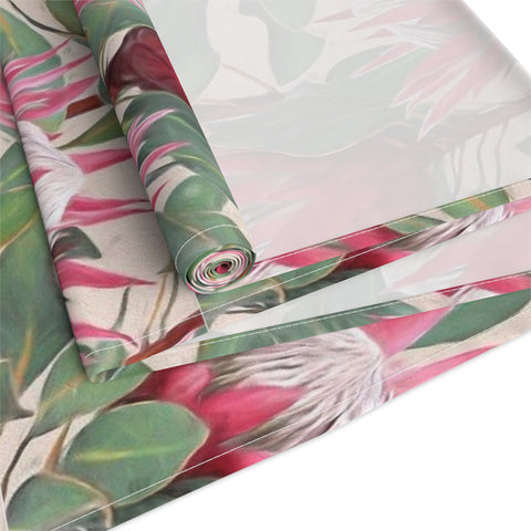 Protea South Africa Table Runner (Cotton, Poly)South African Protea Table decoration, African decor