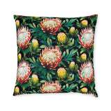 South African Protea Square Pillow