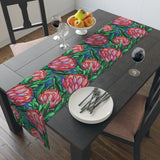 Protea South Africa Table Runner (Cotton, Poly)South African Protea Table decoration, African decor