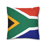 South African Flag Pillowcase Cover only - no filling is included