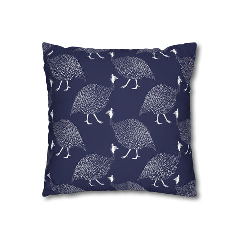 South African Guniefowl Spun Polyester Pillowcase - Shipped from UK/USA/AUS