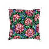 South African Protea Square Pillow