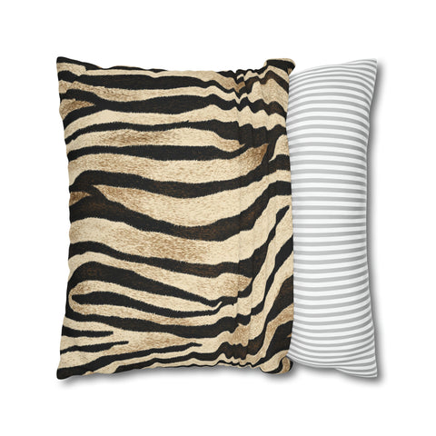 African Zebra print Pillowcase Cover only - no filling is included