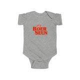 South African Afrikaans Boer Seun Baby Unisex Infant Fine Jersey Bodysuit - Shipped from the UK