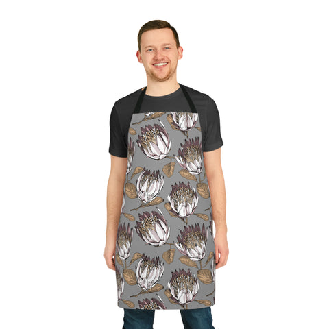 South African Protea Apron (AOP)