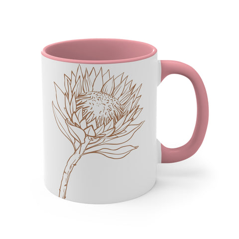 Protea South Africa Accent Mugs, 11oz