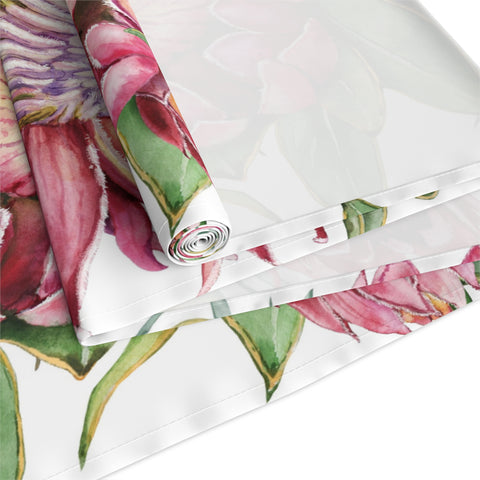 Protea South Africa Table Runner (Cotton, Poly)South African Protea Table decoration, African decor