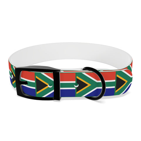 South African Flag Dog Collar