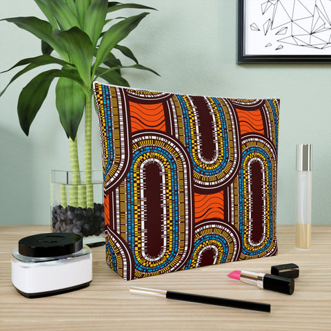 Cotton Cosmetic Bag South African Ethnic