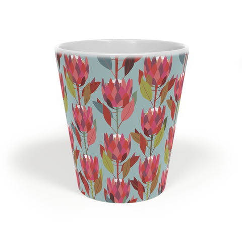 Latte Mug, 12oz Protea