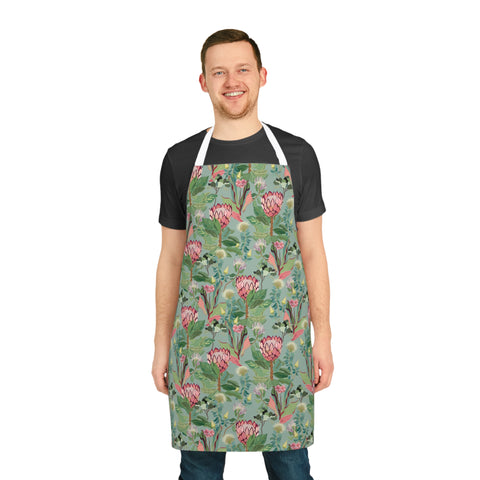 South African Protea Apron (AOP)