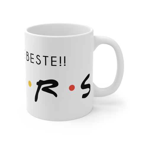 South African Afrikaans Ek het die Beste Ouers  11oz White Mug - 1 Mug Shows both sides