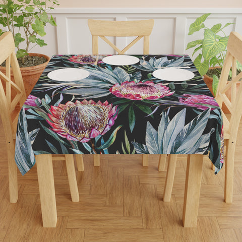 South African Protea Tablecloth 140cm × 140cm One size only