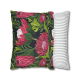 South African Protea Pillowcase Cover only - no filling is included