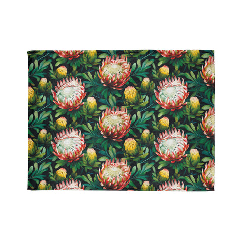 Copy of South African Protea Soft Polyester Blanket