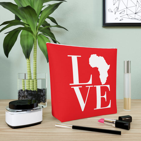 Cotton Cosmetic Bag South African Love