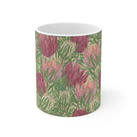 South African Protea Mug 11oz