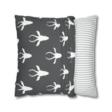 South African Safari Antelope Spun Polyester Pillowcase - No filling