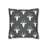 South African Safari Antelope Spun Polyester Pillowcase - No filling