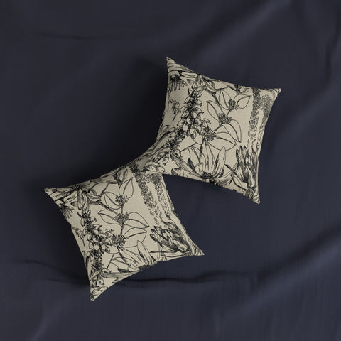 South African Protea Square Pillow