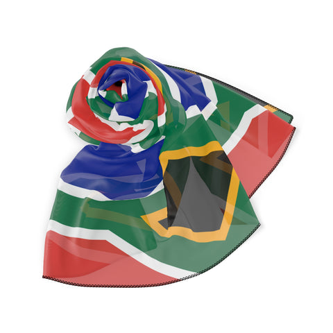 Poly Scarf South African flag