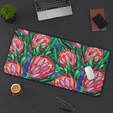 South African Protea Desk Mat