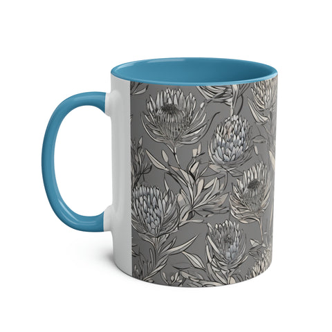 Two-Tone Coffee Mugs, 11oz