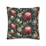 South African Protea Spun Polyester Pillowcase