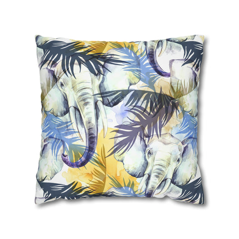 African abstract Elephants Pillowcase Cover only - no filling is included