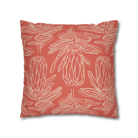 South African Protea Pillow Case Protea / floral / flower Made in the USA