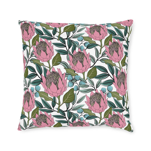 South African Protea Square Pillow