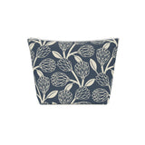 South African Protea Cotton Cosmetic Bag