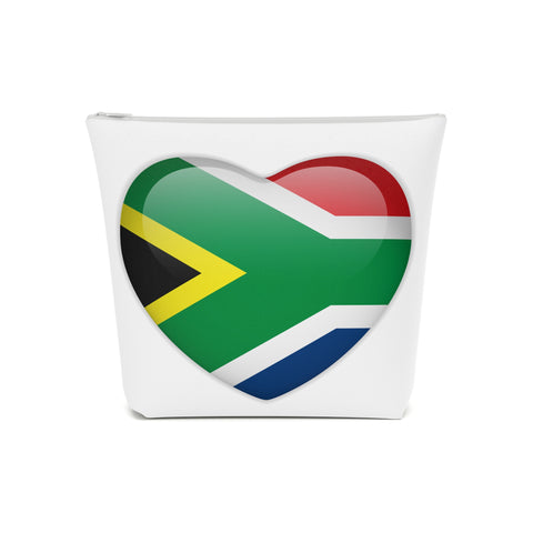 Cotton Cosmetic Bag South Africa Flag