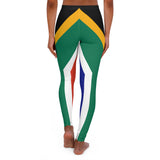 South African Flag Protea Spandex Yoga leggings Women's Spandex Leggings