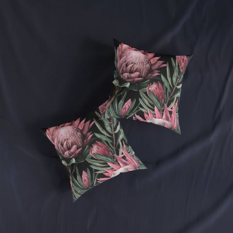 South African Protea Square Pillow