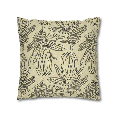 South African Protea Pillow Case Protea / floral / flower Made in the USA