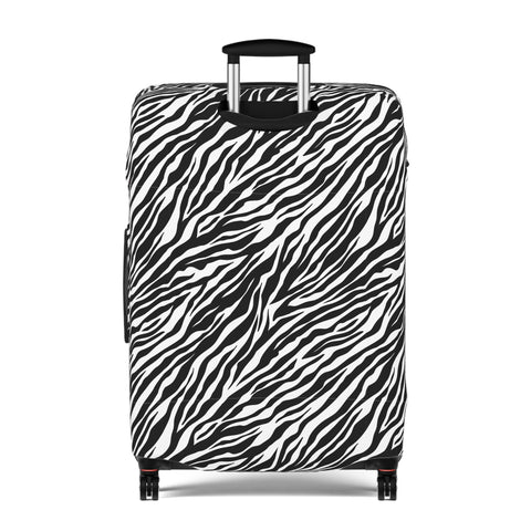 African Safari Zebra Custom Designed Luggage Cover Modern Luggage Protector Suitcase Cover, Carry on luggage Wrap, luggage Cover