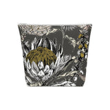 South African Protea Cotton Cosmetic Bag