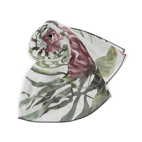 Poly Scarf African Protea