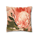 South African Protea Pillowcase Cover only - no filling is included