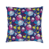 South African Protea Square Pillow