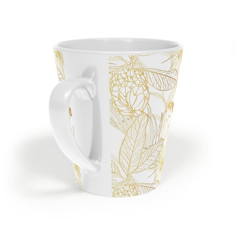 Latte Mug, 12oz Protea