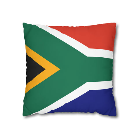 South African Flag Pillowcase Cover only - no filling is included