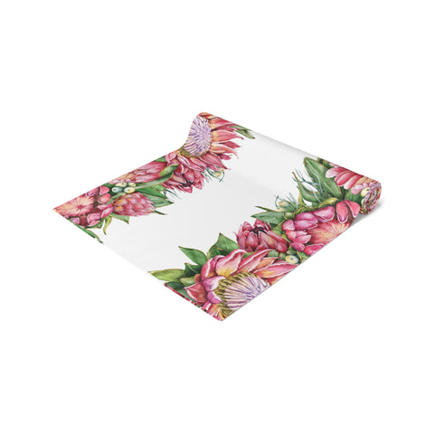 Protea South Africa Table Runner (Cotton, Poly)South African Protea Table decoration, African decor