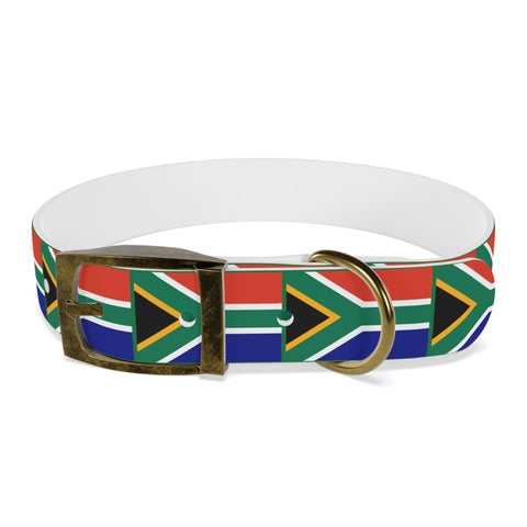 South African Flag Dog Collar