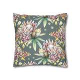 South African Protea Spun Polyester Pillowcase