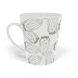 Latte Mug, 12oz Protea