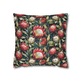 South African Protea Spun Polyester Pillowcase - Shipped from UK/USA/AUS